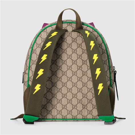 gucci dragon backpack.